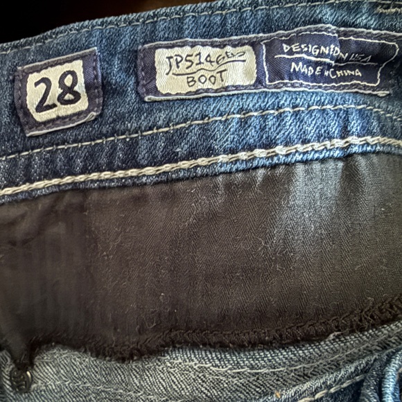 Miss Me Jeans Sequins Bling Y2K 2000's Bootcut Size 28 Size 6 - Picture 8 of 10